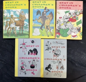 Lot of 5 BEST IN CHILDRENS BOOKS Hardcover - Picture 1 of 4