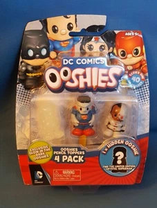 DC Comics Ooshies Pencil Toppers S1 4-PACK Bizarro Glow In The Dark Joker Cyborg - Bild 1 von 2