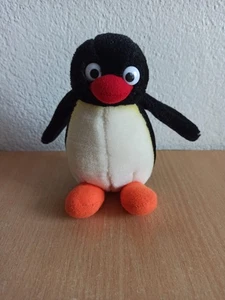 Pinguin Pingu aus der TV Serie von 1986 Vintage  Stofftier Kuscheltier Plüsch - Bild 1 von 6