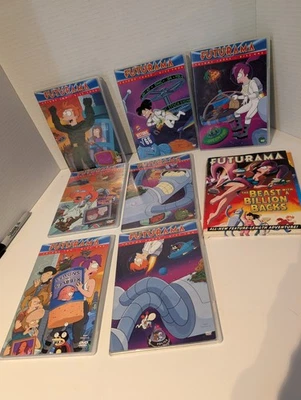 Futurama DVD Lot Inc..Volume 3-Discs1-4. Vol. 2 Discs,1,3 & 4. & Futurama Movie  - Image 1 of 4