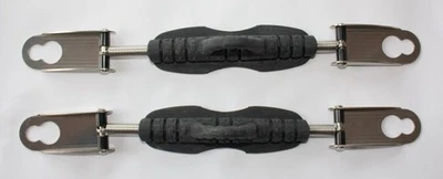 POLARIS UWFUN24: Edelstahl Spring Straps, Flossenbänder 1 Paar, Universell passend