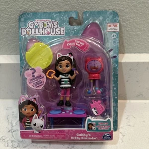 GABBY'S DOLLHOUSE Gabby's Kitty Karaoke y Sorpresa DJ Catnip Accesorio Netflix - Imagen 1 de 12