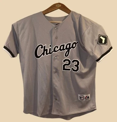 Camiseta Jermaine Dye White Sox #23 Majestic 2005 Serie Mundial Talla 52 Nueva sin Etiquetas Foto 1 de 4