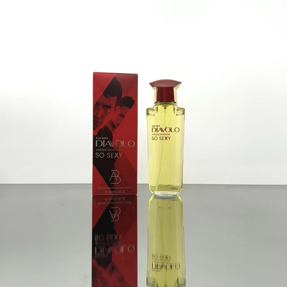 Antonio Banderas DIAVOLO SO SEXY Hombres Colonia 3.4oz EDT Spray Nuevo SIN VIOLONCHELO (BO33 Foto 1 de 1