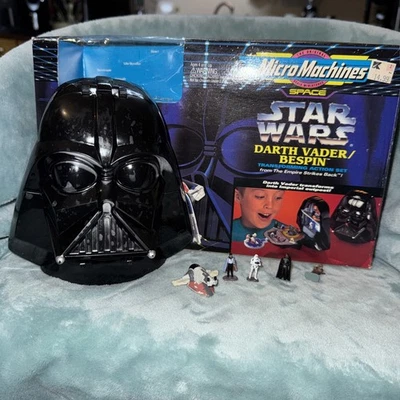Star Wars Micro Machines Darth Vader Bespin Transforming Action Set 1994 Galoob Foto 1 de 4