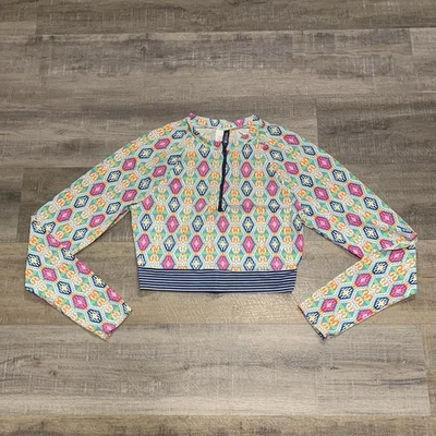 Top corto Sperry Sider manga larga protector contra erupciones playa náutica natación surf grande Foto 1 de 2