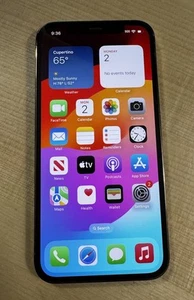iphone 12 pro unlocked 256gb used - cracked rear case - Photo 1 sur 4
