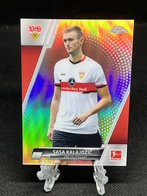 2021-22 Topps Chrome Bundesliga Refractor #88 Sasa Kalajdzic - VfB Stuttgart - Image 1 of 2