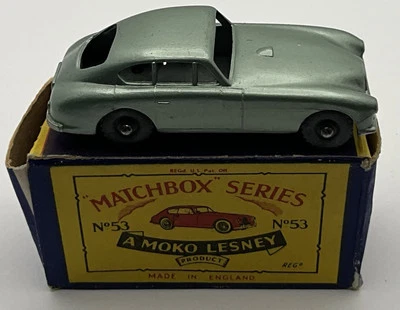 1958 Matchbox Lesney Aston Martin #53 With Original “B2” Box - Image 1 of 4