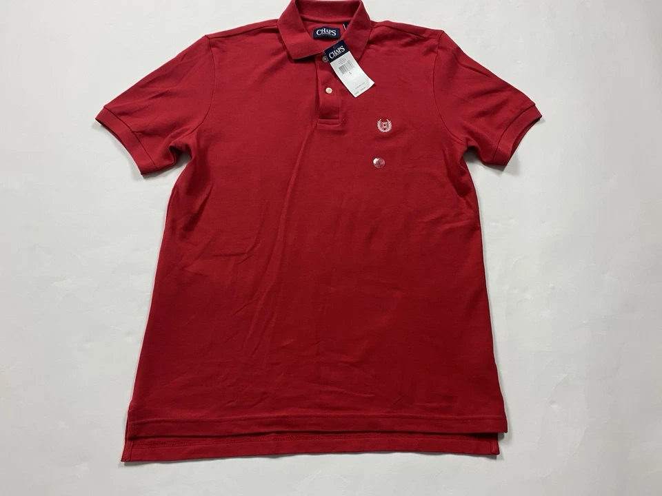Chaps Men’s Short Sleeve Polo Shirt Size S - Image 1 of 4