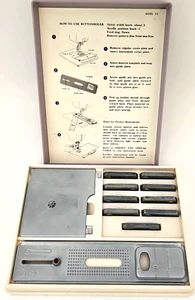 Vintage Sears Kenmore Buttonholer Set für Nähmaschine Originalkarton - Bild 1 von 16