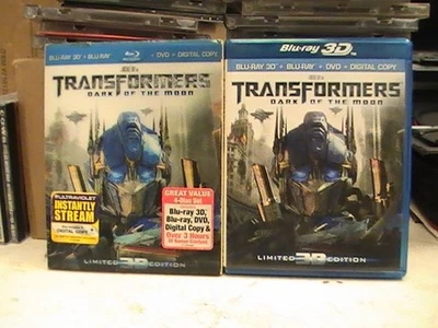 Transformers Dark of the Moon 3D Blu-ray 2011 Lent Slip LaBeouf Duhamel Optimus  - Image 1 of 4