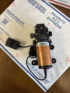 Bomba de transferencia de combustible 12V 75W mueve 120 galones de gas o diésel por hora - Imagen 1 de 8