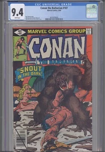 Conan der Barbar #107 CGC 9.4 1980 Marvel Comics Terry Austin Cover - Bild 1 von 3