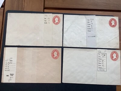 ICOLLECTZONE  US U26 S7 K20 Types 3, 4, 5, 6 Mint Entire Cover   (B400-32) - Image 1 of 4