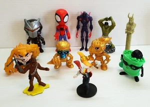 Mixed Lot of Mini Action Figures & Toys - Marvel, Treasure X, Star Wars, TMNT - Picture 1 of 7