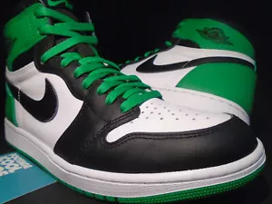 NIKE AIR JORDAN 1 RETRO HIGH OG I LUCKY GREEN CELTICS BLACK WHITE DZ5485-031 10 - Picture 1 of 11