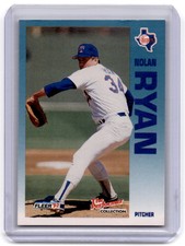 1992 Fleer 7 Eleven/Citgo The Performer #1 Nolan Ryan Excellent