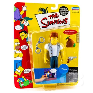 World of Simpsons Playmate Toys 12cm Action Figur Serie 6: Snake - Bild 1 von 1