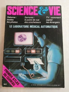 N85 Science et Vie N°769 oct 1981 laboratoire médical automatique, Saturne - Foto 1 di 4
