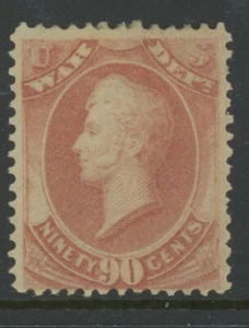 OFICIALES, COMO NUEVO, #O93, OG HR, ESCRITURA EN LA PARTE POSTERIOR, BONITO CENTRADO - Imagen 1 de 1