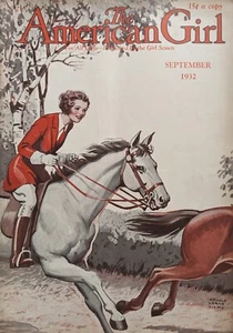 The American Girl Magazine September 1932 - Bild 1 von 5