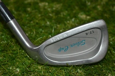 Mizuno 	Silver Cup Midsize 	4 Iron 	Right Handed 	38.5"	Steel 	Stiff	New Grip  - Image 1 of 4