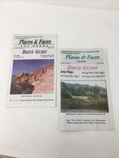 LAS VEGAS NEVADA NV PLACES & FACES 1996/97 DRIVE GUIDE BEST MAPS