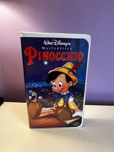 1993 Walt Disney's PINOCCHIO Masterpiece Collection VHS Code #239 RARE!! - Picture 1 of 8