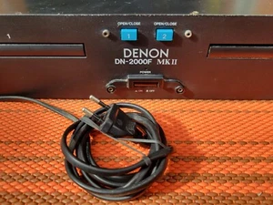 Denon 'DN-2000F MKII' Doble Reproductor de CD Unidad Repuestos Reparaciones Envío Gratis *DEFECTUOSO - Imagen 1 de 10