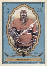 2009-10 Upper Deck Champ's Canadiens Hockey Card #57 Patrick Roy