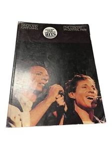 Vtg Simon & Garfunkel Concert In Central Park & Greatest Music Lyrics Song Book - Picture 1 of 10