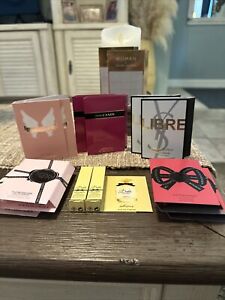 TRENDY Perfume Sample Lot ,Designer Fragrances for Women! YSL LIBRE,PRADA++++