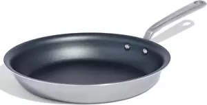 12" Non Stick Frying Pan - 5 Ply Stainless Clad - Induction Compatible - Picture 1 of 12