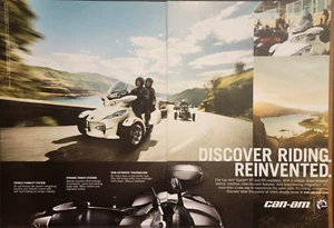 2011 Can Am Spyder RT RS Roasters 2pg Print Ad - Bild 1 von 1