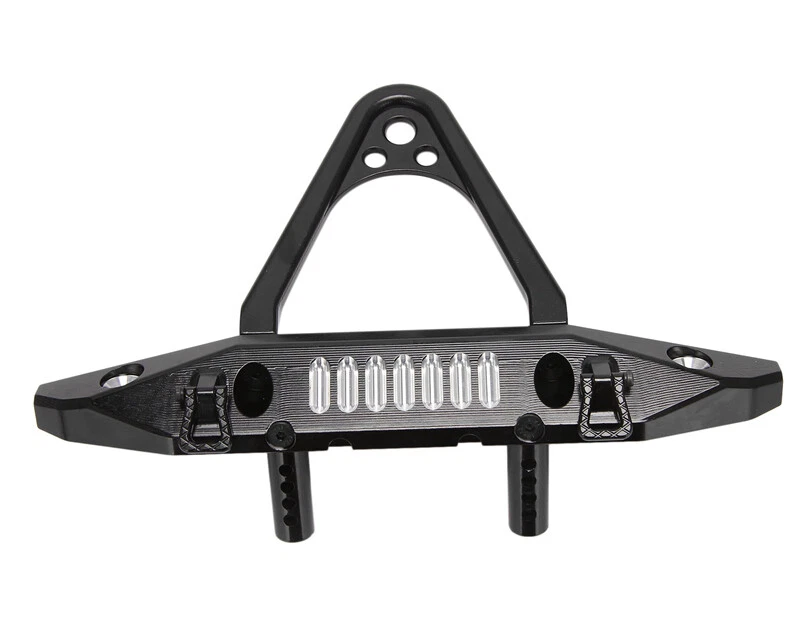 Black Alloy Machined Front Bumper Upgrade for Axial SCX6 Crawler 250002 - Image 1 of 1