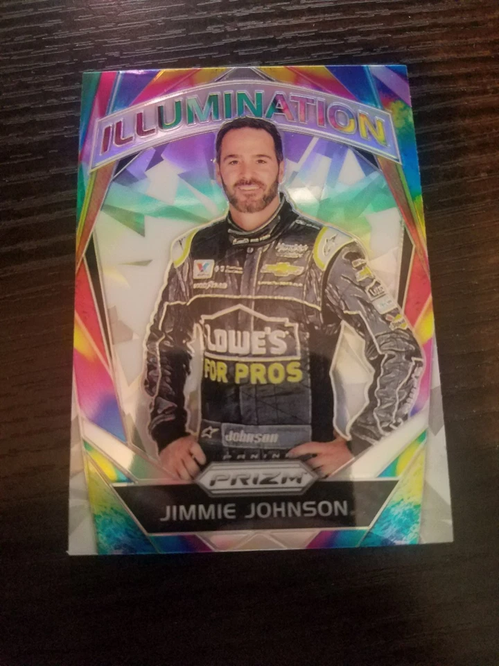 2018 Panini Prizm Illumination Prizms #2 Jimmie Johnson REFRACTOR - Image 1 of 1
