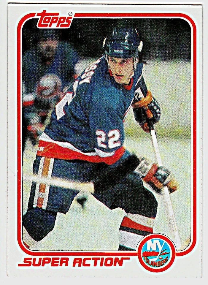 1981-82 TOPPS #125 MIKE BOSSY New York Islanders Hockey Card - Image 1 of 1