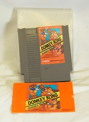 Nintendo NES Donkey Kong Game Booklet Storage Case - Image 1 of 3
