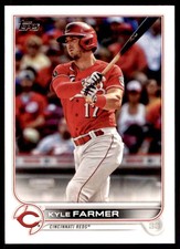 2022 TOPPS KYLE FARMER CINCINNATI REDS #557