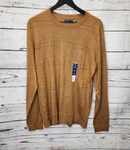 Apt 9 Brown Merino Blend Crewneck Sweater Size XL - Picture 1 of 6