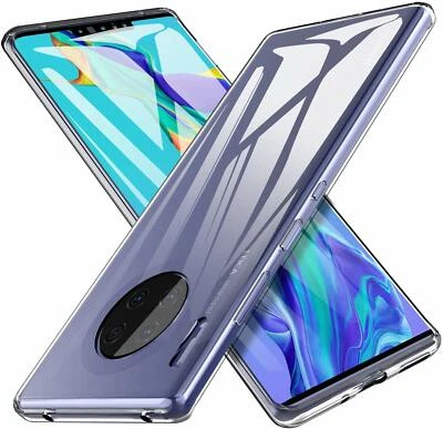 COVER CUSTODIA PER HUAWEI MATE 30 TRASPARENTE TPU MORBIDA ULTRASLIM - Immagine 1 di 4