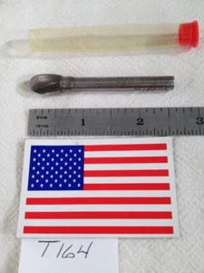 1 NEW FALCON / SGS 1/4" SHANK CARBIDE BURR. SE-3 SINGLE CUT. FINE CUT. (T164) - Picture 1 of 4