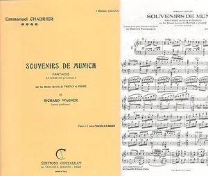 Souvenirs de Munich Fantaisie by Richard Wagne sur Theme de Tristan et Isolde  - Imagen 1 de 1