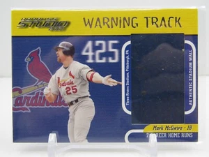 MARK McGWIRE 2001 DONRUSS STUDIO WARNSPUR STADIUM WANDRELIKT! KARDINALE!! - Bild 1 von 2