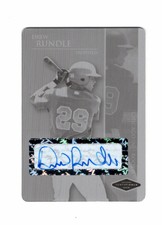 [1/1] 2006 Just Minors Justifiable Printing Plate Black Auto #JF-37 Drew Rundle