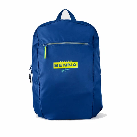 Packable Backpack Ayrton Senna F1 Cover
