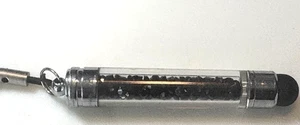 Stylus Pen Touch Screen Rubber Tip Black Crystals For iPad, Tablet, Phone - Picture 1 of 4
