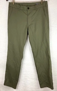 Mizzen + Main Mens 30x30 Green Baron Trim Performance Chino Stretch Casual Pants - Picture 1 of 14