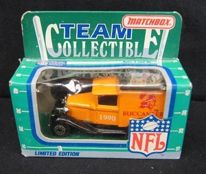 MATCHBOX 1990 NFL Team Collectible BUCCANEERS Delivery Truck NFL-90-13 - Foto 1 di 5